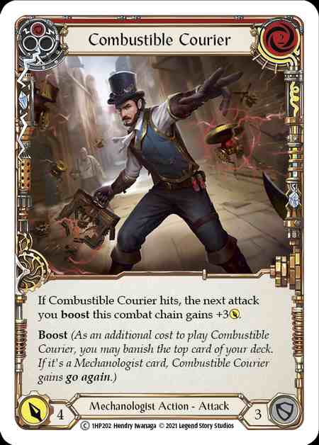 [Mechanologist]Combustible Courier [��][C]��HP1��