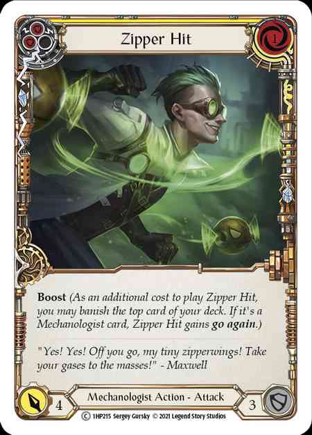 [Mechanologist]Zipper Hit [��][C]��HP1��