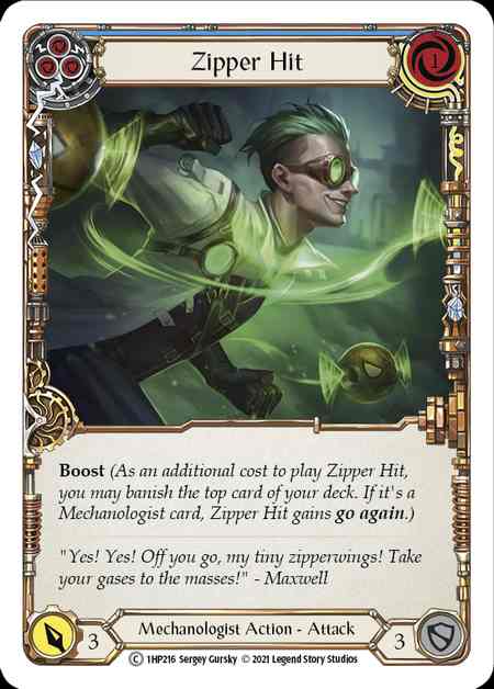 [Mechanologist]Zipper Hit [��][C]��HP1��