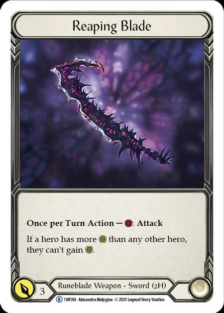 [Runeblade]Reaping Blade [R]��HP1��