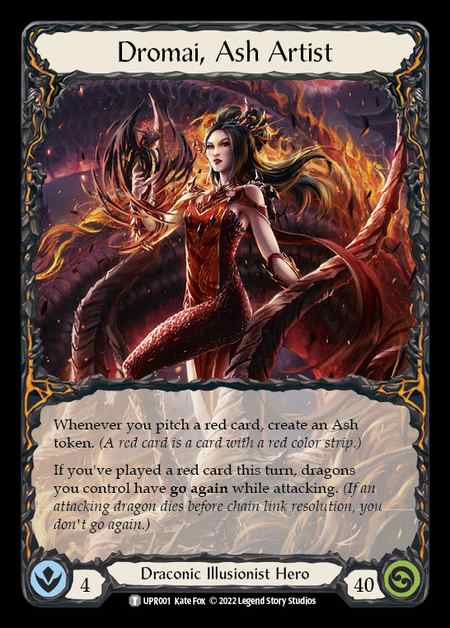 Draconic Illusionist]Dromai, Ash Artist [T]《UPR》 | Flesh and 
