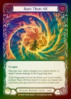 SALERainbow Foil[Draconic Illusionist]Burn Them All [M]UPR