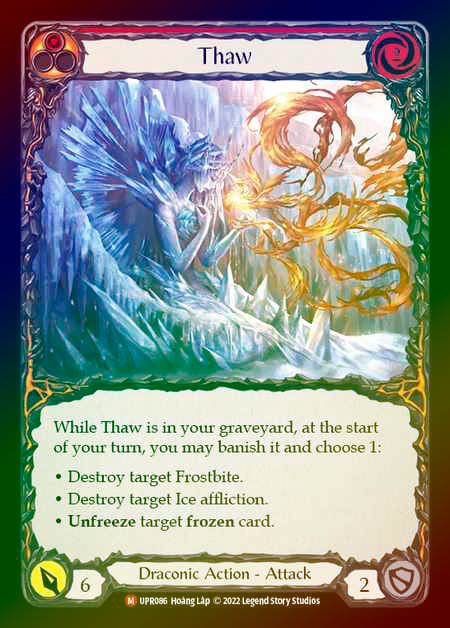 ��Rainbow Foil��[Draconic]Thaw [M]��UPR��