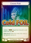 SALECold Foil[Ice]Coronet Peak [L]UPR