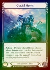 ��Rainbow Foil��[Ice]Glacial Horns [C]��UPR��