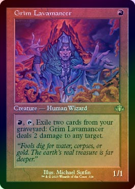 MTG 渋面の溶岩使い/Grim Lavamancer TOR 英3 【公式通販】