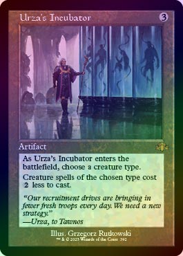 ウルザの物語 英語foil 4枚セット ウルザの物語/Urza's Saga《日本語