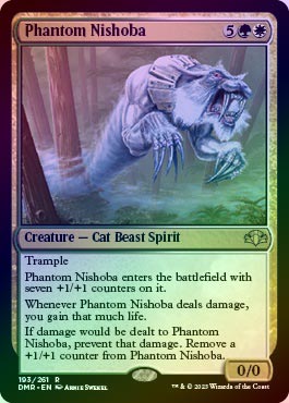MTG 幻影のニショーバ foil FOIL】【英】幻影のニショーバ/Phantom Nishoba[多色R]【DMR