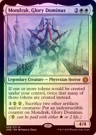 栄光のドミヌス、モンドラク/Mondrak, Glory Dominus 4枚