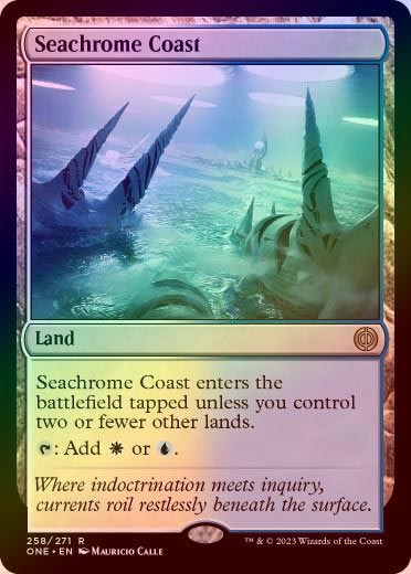 金属海の沿岸 Seachrome Coast foil 4枚セット 金属海の沿岸 Seachrome Coast foil 4枚セット