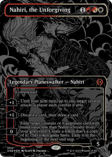 �ڥ����륹��å� FOIL�ۡڱѡۻ���̵���ԡ��ʥҥ�/Nahiri, the Unforgiving[¿��MR]��ONE��