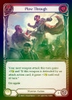 ��Rainbow Foil��[Warrior]Plow Through [��][R]��MON-���ǡ�