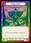 ��Rainbow Foil��[Runeblade]Vexing Malice [��][R]��MON-���ǡ�