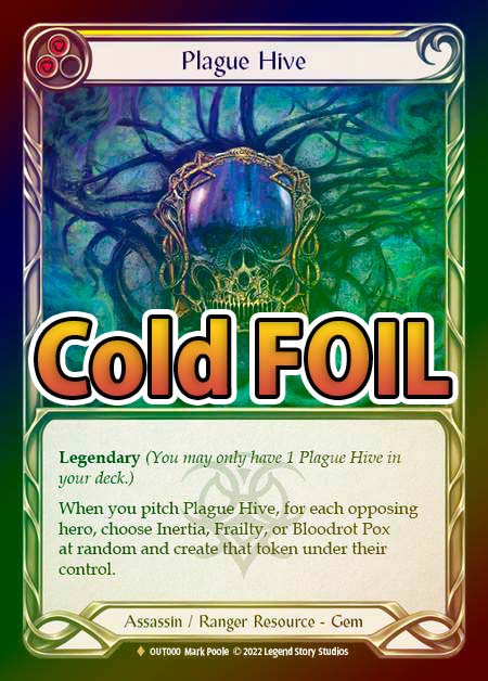 ��Cold Foil��[Assassin / Ranger]Plague Hive [F]��OUT��