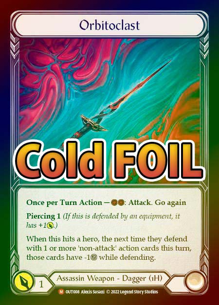 Cold Foil》[Assassin]Orbitoclast[No.008] [M]《OUT》 | Flesh and