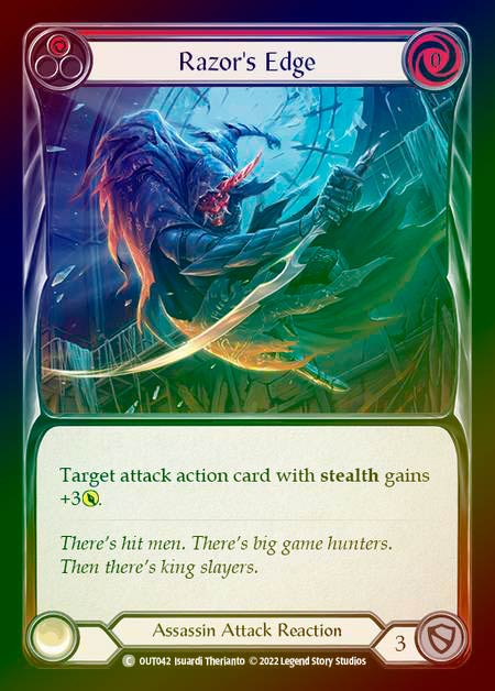 FaB Flesh and Blood Razor'sEckge プレイマット