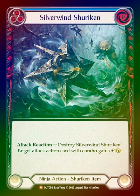 Rainbow Foil》[Ninja]Silverwind Shuriken [M]《OUT》 | Flesh