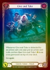 Rainbow Foil[Generic]Give and Take [M]OUT