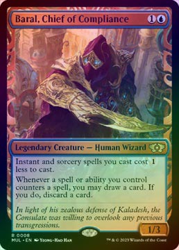 MTG【シリアルFoil】遵法長、バラル