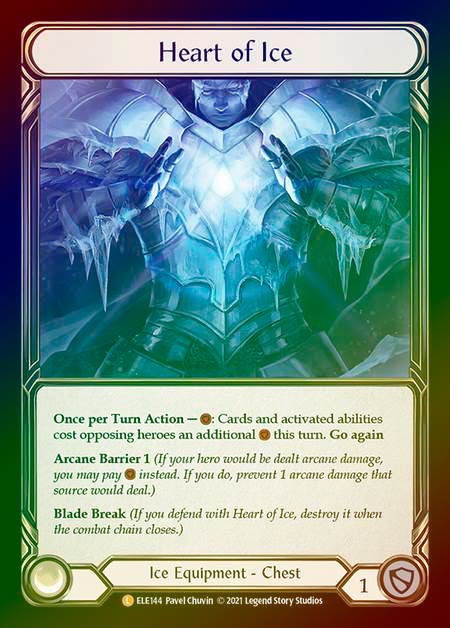 ��Rainbow Foil��[Ice]Heart of Ice [L]��ELE-UL��