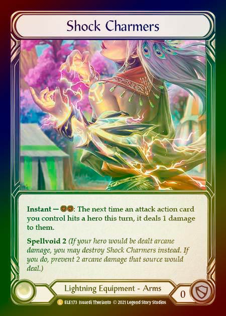 ��Rainbow Foil��[Lightning]Shock Charmers [L]��ELE-UL��