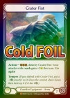 ��Cold Foil��[Guardian]Crater Fist [M]��CRU-���ǡ�