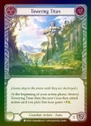 Rainbow Foil[Guardian]Towering Titan [][R]CRU-ǡ