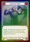 Rainbow Foil[Guardian]Crush the Weak [][C]CRU-ǡ