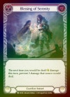 Rainbow Foil[Guardian]Blessing of Serenity [][C]CRU-ǡ