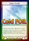 ��Cold Foil��[Ninja]Zephyr Needle [No.051][R]��CRU-���ǡ�
