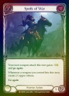 ��Rainbow Foil��[Warrior]Spoils of War [M]��CRU-���ǡ�