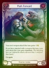 Rainbow Foil[Warrior]Push Forward [][C]CRU-ǡ