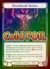 ��Cold Foil��[Runeblade]Bloodsheath Skeleta [M]��CRU-���ǡ�