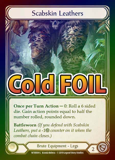 Cold Foil》[Brute]Scabskin Leathers [L]《WTR-初版》 | Flesh and