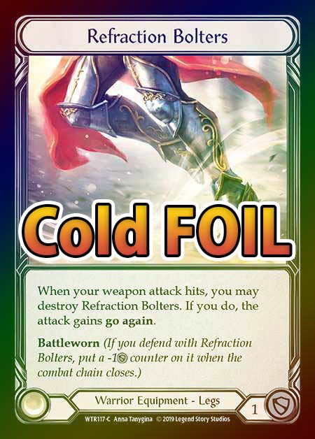 FaB Snapdragon Scaler cold foil (WTR 初版) Cold Foil》[Warrior]Refraction Bolters [C]《WTR-初版》 | Flesh and