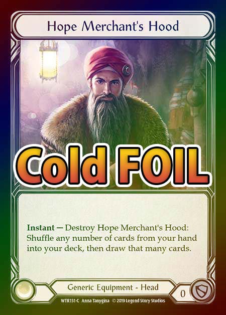 ��Cold Foil��[Generic]Hope Merchant's Hood [C]��WTR-���ǡ�