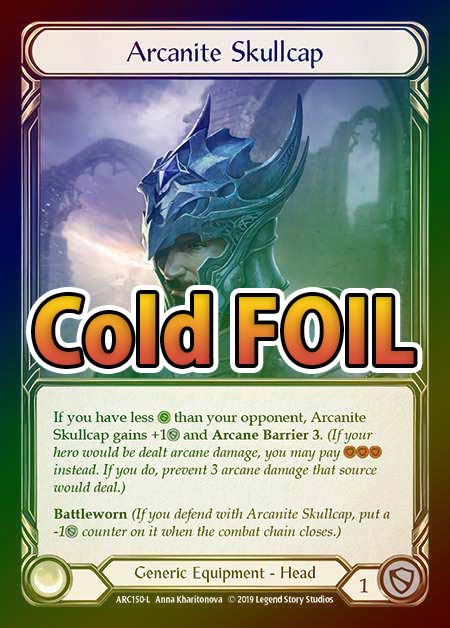 ��Cold Foil��[Generic]Arcanite Skullcap [L]��ARC-���ǡ�