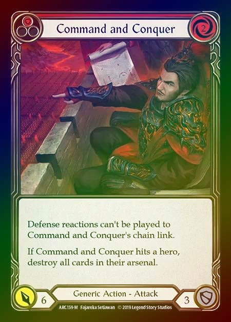 Rainbow Foil》[Generic]Command and Conquer [M]《ARC-初版》 | Flesh