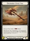 [Warrior]Decimator Great Axe [R]��DTD��