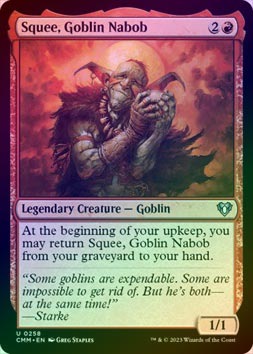 MTG ゴブリンの太守スクイー　アーティストプルーフ MTG ゴブリンの太守スクイー アーティストプルーフ ゴブリンの