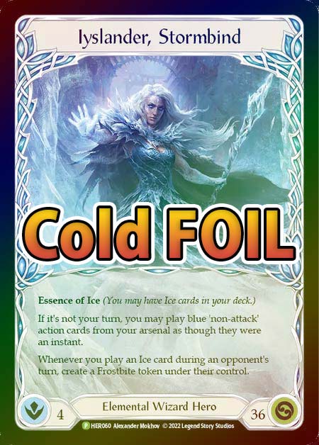 Cold Foil》[Elemental Wizard]Iyslander, Stormbind [P]《プロモ版