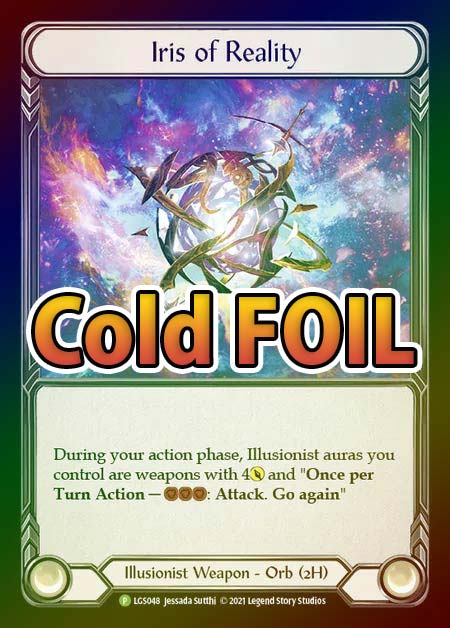 Cold Foil》[Illusionist]Iris of Reality [P]《プロモ版》 | Flesh