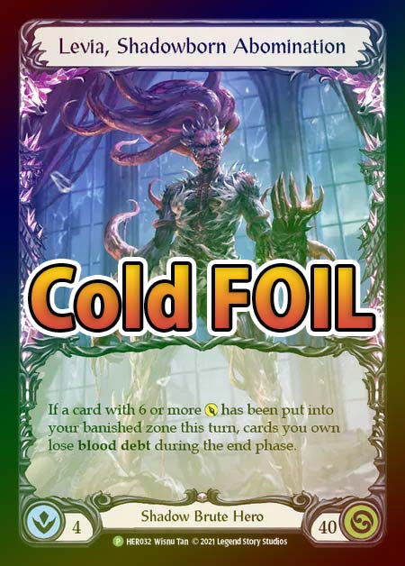 ��Cold Foil��[Shadow Brute]Levia, Shadowborn Abomination [P]�ԥץ����ǡ�