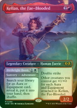 フェイの血筋のケラン mtg スリーブ