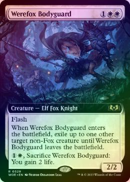 ��FOIL�ۡڱѡۿ͸ѤΥܥǥ�������/Werefox Bodyguard[��R]��WOE��[��ĥ������]