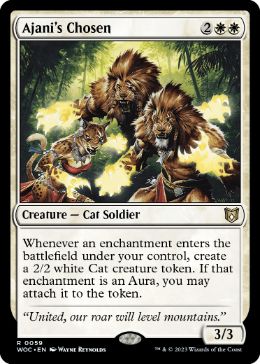 �ڱѡۥ�����ˤ����Ф줷��/Ajani's Chosen[��R]��WOC��
