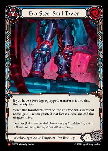【FaB】Evo Steel Soulシリーズ Mechanologist]Evo Steel Soul Tower [M]《EVO》 | Flesh and Blood