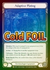 ��Cold Foil��[Mechanologist]Adaptive Plating [L]��EVO��