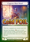 ��Cold Foil��[Mechanologist]Cogwerx Base Head [C]��EVO��