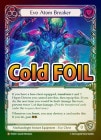 ��Cold Foil��[Mechanologist]Evo Atom Breaker [Marvel]��EVO��